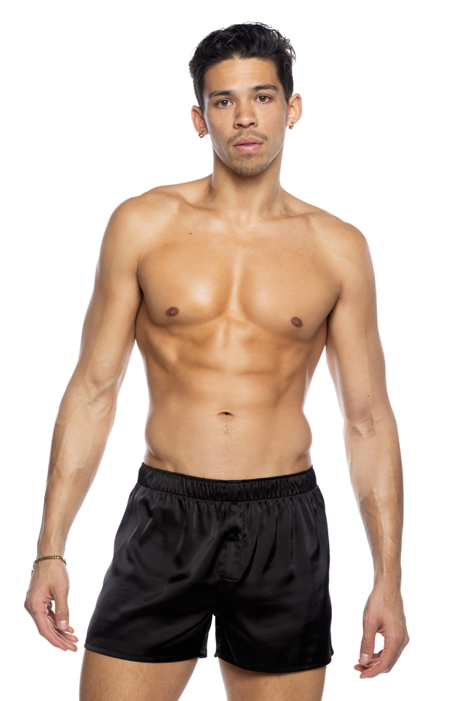 Black Champion Boxer