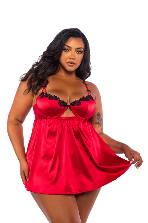 Love & Lust Babydoll Set Plus