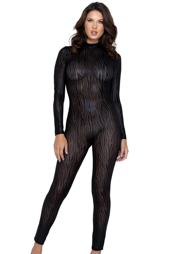 Wild Stripe Catsuit