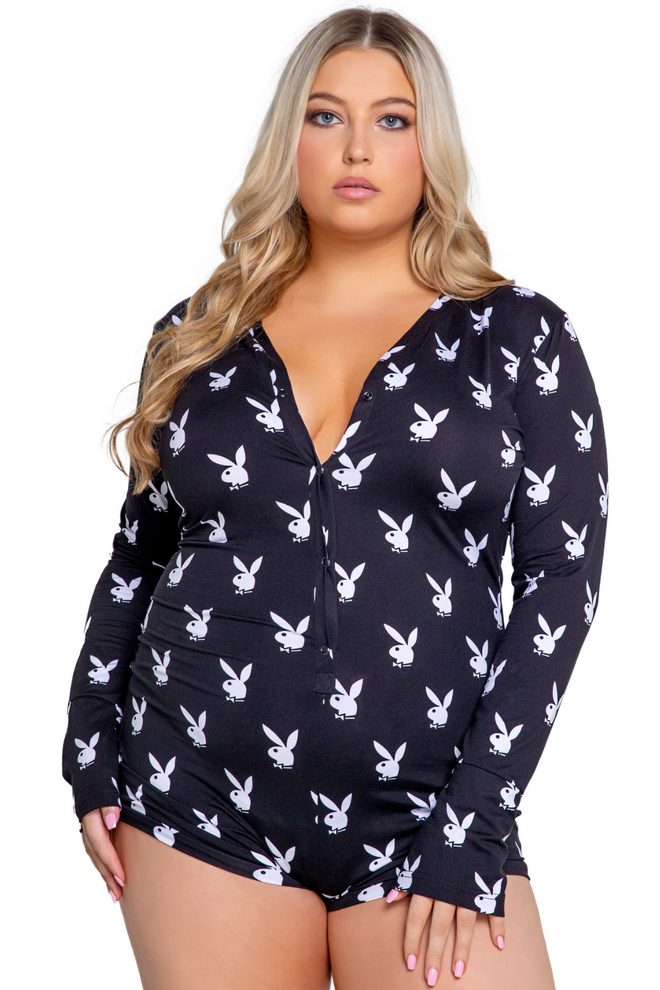 Playboy Slumber Bunny Romper