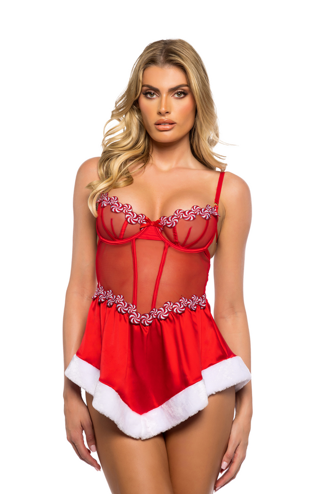 Peppermint Kiss Babydoll