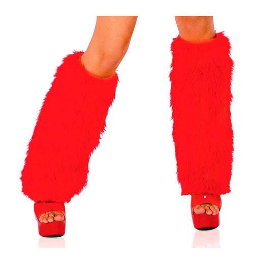 Faux Fur Leg Warmers