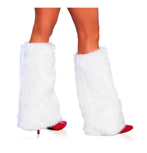 Faux Fur Leg Warmers