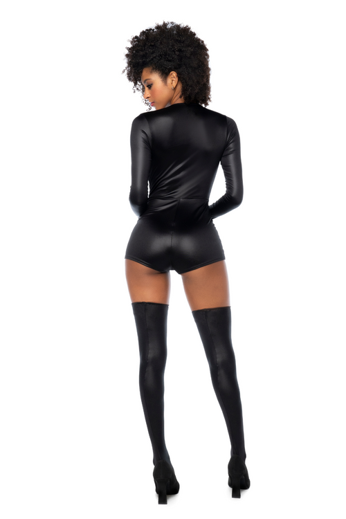 Sultry Swat Officer Romper