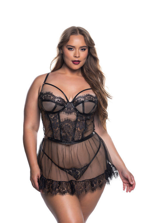 Eden Babydoll Nore 2PC Set