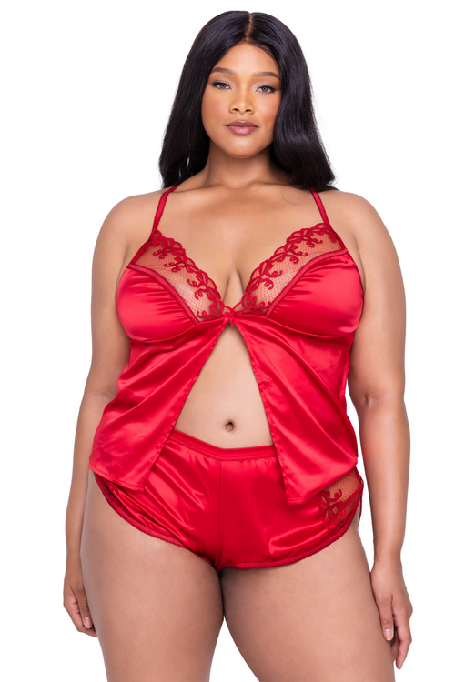 Rouge Bow 2-Piece Camisole Lounge Set