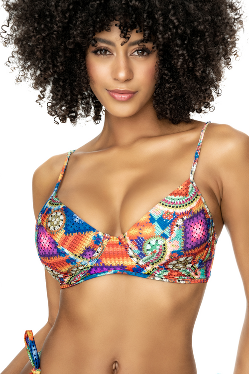 Patches Underwire Bikini