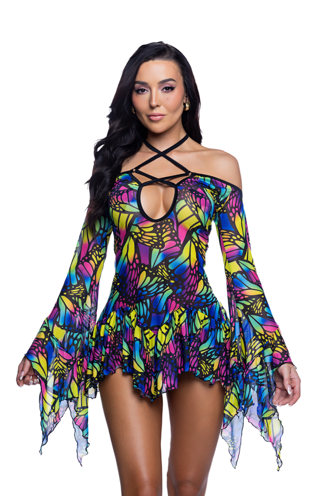 Flow Dress Butterfly