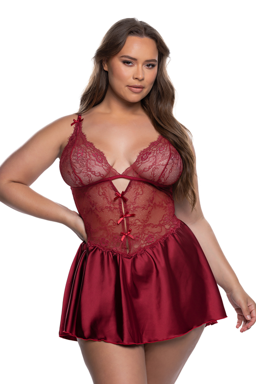 Paradise Dream Babydoll 2-Piece Set